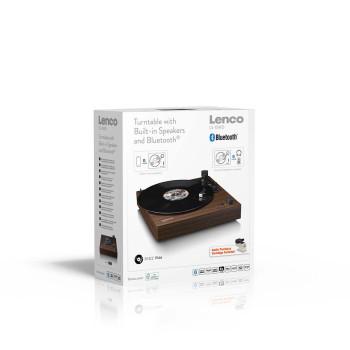 Platenspeler met Bluetooth®, twee ingebouwde luidsprekers en AT3600L - Lenco