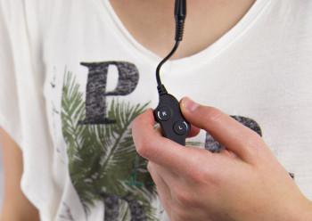 Hoofdtelefoon met volumeregeling - FYSIC