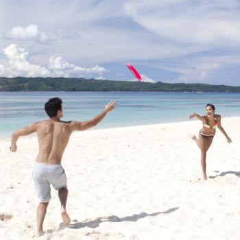 Bluetooth-luidspreker frisbee roze - AXXION
