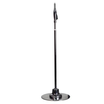 Retro microfoonstandaard chroom - Alecto