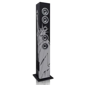 Speakertower met Bluetooth®, PLL FM-radio, USB- en SD-speler - ICES