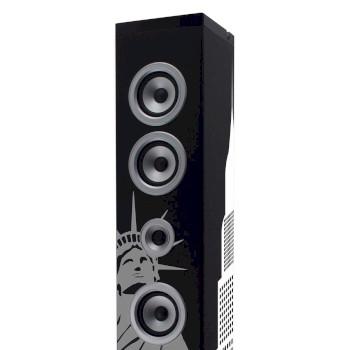 Speakertower met Bluetooth®, PLL FM-radio, USB- en SD-speler - ICES
