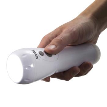 Oplaadbare LED zaklamp Wit - Alecto