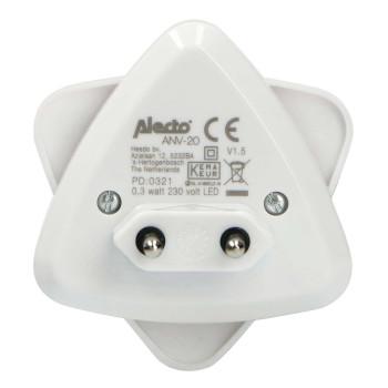 Automatisch LED nachtlampje Wit - Alecto