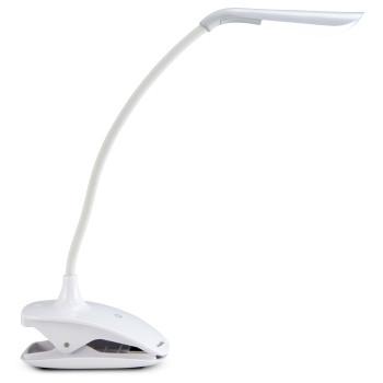 Oplaadbare LED-lamp met klem Wit - Fysic