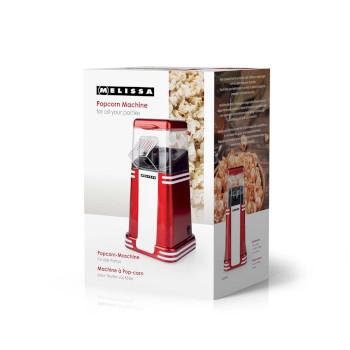 Popcornmaker 60 g 1200 W 2 - 4 min Rood/Wit - MELISSA