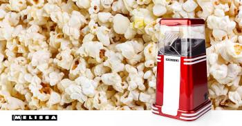 Popcornmaker 60 g 1200 W 2 - 4 min Rood/Wit - MELISSA