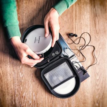 Powerbank hoesje voor Discman 5000mah Grijs - Lenco