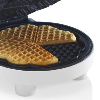 Wafelijzer hartvormig Wit - Trebs