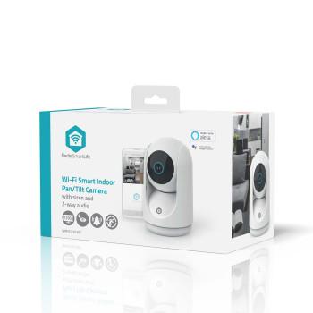 SmartLife Camera voor Binnen 3MP Full HD 1296p Pan tilt Cloud Opslag - Nedis