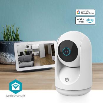 SmartLife Camera voor Binnen 3MP Full HD 1296p Pan tilt Cloud Opslag - Nedis