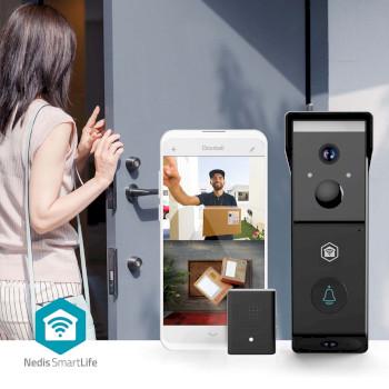 SmartLife Videodeurbel Batterij Gevoed 2x Full HD 1080p Cloud Opslag - Nedis