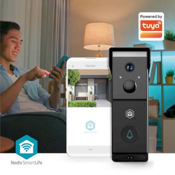 SmartLife Videodeurbel Batterij Gevoed 2x Full HD 1080p Cloud Opslag - Nedis