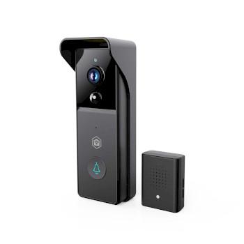 SmartLife Videodeurbel Batterij Gevoed 3MP Full HD 1296p Cloud - Nedis