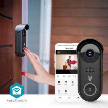 SmartLife Videodeurbel Transformator Full HD 1080p Cloud Opslag - Nedis