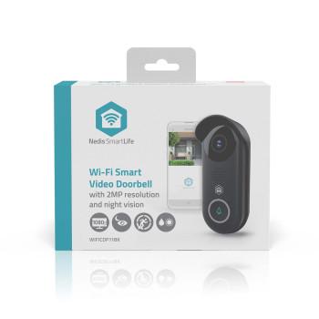SmartLife Videodeurbel Transformator Full HD 1080p Cloud Opslag - Nedis