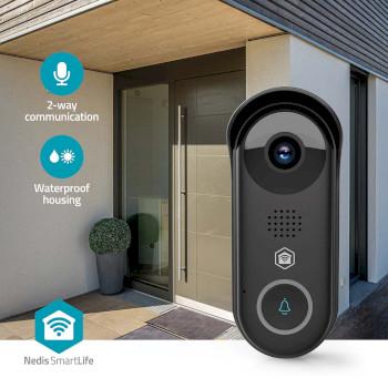 SmartLife Videodeurbel Transformator Full HD 1080p Cloud Opslag - Nedis