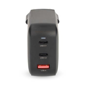 Oplader 100 W GaN PD3.0 Snellaad functie 2.5 / 3.0 / 5.0 A - Nedis
