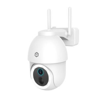 SmartLife Camera voor Buiten Spotlight 3MP Full HD 1296p Pan tilt - Nedis