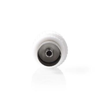 IEC (Coax) Connector Recht Female Vernikkeld 75 Ohm Schroef - Nedis