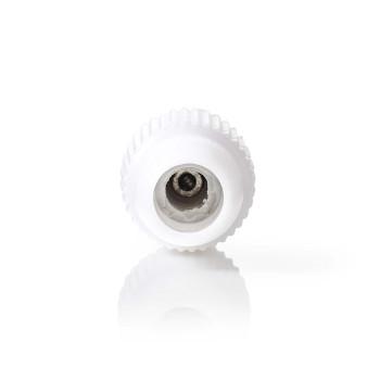 IEC (Coax) Connector Recht Male Vernikkeld 75 Ohm Schroef - Nedis