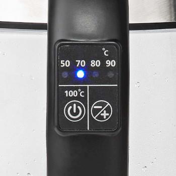 Digitale elektrische waterkoker 1,7 l 2200 W Glas 50/70/80/90/100 - MELISSA