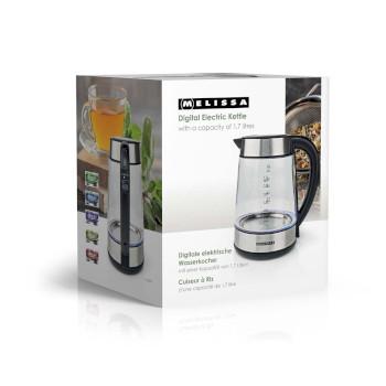 Digitale elektrische waterkoker 1,7 l 2200 W Glas 50/70/80/90/100 - MELISSA