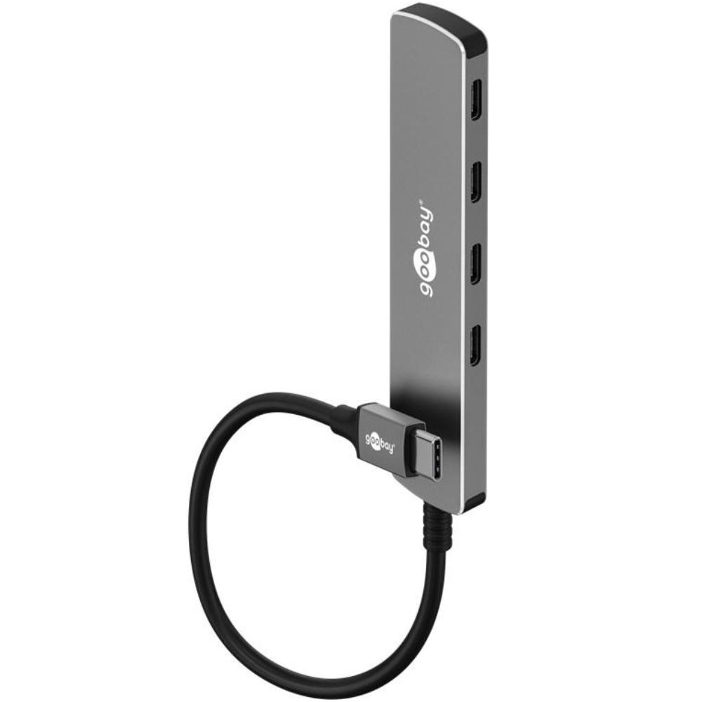 USB C hub - 4 poorten - Goobay