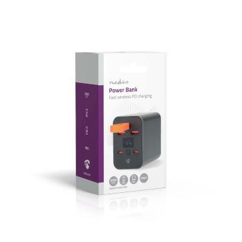 Powerbank 30000 mAh 1.5 / 2.0 / 3.0 / 5.0 A Outputs: 4 Output: 2x - Nedis