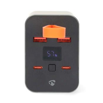 Powerbank 30000 mAh 1.5 / 2.0 / 3.0 / 5.0 A Outputs: 4 Output: 2x - Nedis