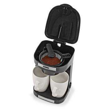 Compact Koffiezetapparaat 2 Porseleinen kopjes 0,25 l 450 W - Butler