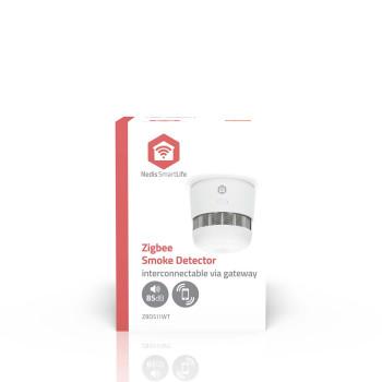SmartLife Smoke Detector Zigbee 3.0 Battery Powered Sensor life - Nedis