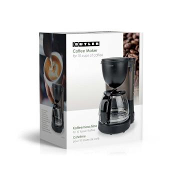 Koffiezetapparaat 1,25 l 750 W 10 kopjes Warmhoudfunctie - Butler