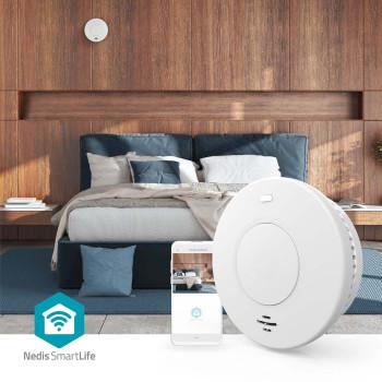SmartLife Smoke Detector Wi-Fi Battery Powered Sensor life cycle: 10 - Nedis