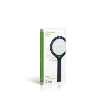 Handloepen Lenssterkte: 4 Diopter 10000 K 0.05 W 9 lm Zwart - Nedis