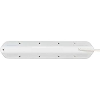 Estilo 6-voudige hoek-stopcontactstrip met hoogwaardig RVS-oppervlak voor - Brennenstuhl