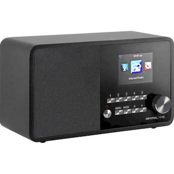 I110 Wi-Fi internetradio met mediaspeler Zwart - Imperial