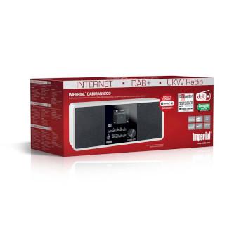 DABMAN i200 Multifunctionele Stereo Radio DAB+ / FM / Internet Wit - Imperial
