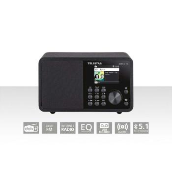 DIRA M 1 A EWF Compacte Multifunctionele Mono Radio Zwart - Telestar