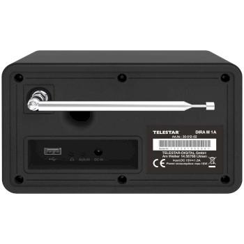 DIRA M 1 A EWF Compacte Multifunctionele Mono Radio Zwart - Telestar