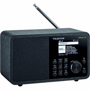 DIRA M 1 A EWF Compacte Multifunctionele Mono Radio Zwart - Telestar
