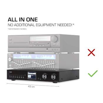 DABMAN i560 CD Alles-in-één HiFi-systeem met versterker en CD-speler - Imperial