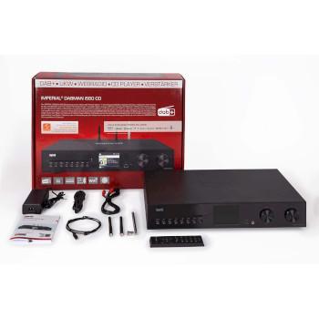 DABMAN i560 CD Alles-in-één HiFi-systeem met versterker en CD-speler - Imperial