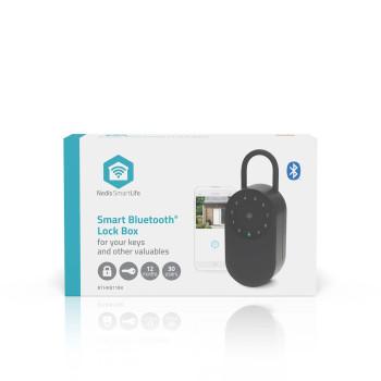 SmartLife-sleutelkluis Bluetooth® Buitenshuis Digit IP65 Zwart - Nedis