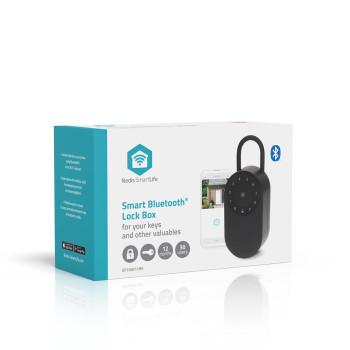 SmartLife-sleutelkluis Bluetooth® Buitenshuis Digit IP65 Zwart - Nedis