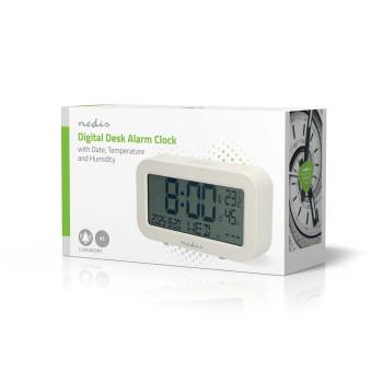 Digitale Tafelklok LCD Achtergrondverlichting Snoozefunctie - Nedis