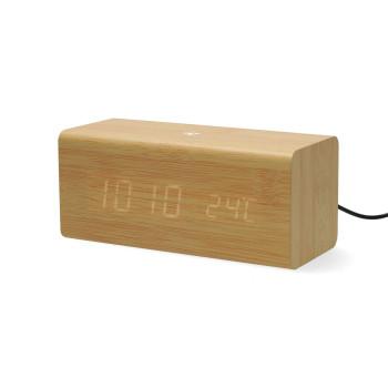Wekkerradio LED USB-C™ Female FM Snoozefunctie Slaaptimer - Nedis