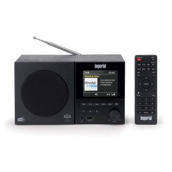 DABMAN-120BK DAB+, FM radio with BT,RC - Imperial