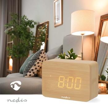 Digitale Tafelklok LED Achtergrondverlichting Snoozefunctie - Nedis