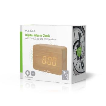 Digitale Tafelklok LED Achtergrondverlichting Snoozefunctie - Nedis